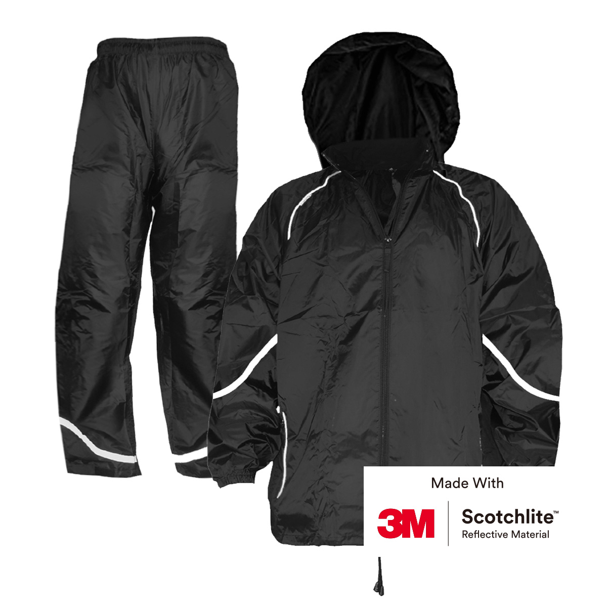 Fishing Rain Suit - Kombinezon przeciwdeszczowy Salzmann - wodoodporny i