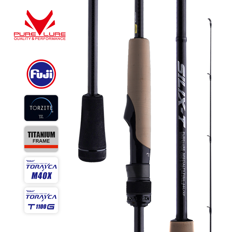 Kastking Reel Zephyr - PURELURE SILIX-T 1-częściowy wędka Fuji Torzite