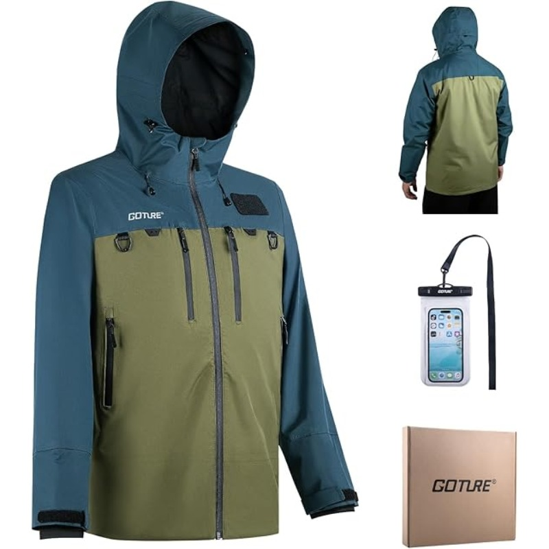 Fishing Jacket Waterproof - Kurtki wędkarskie Goture, oddychające, wodoodporne kurtki