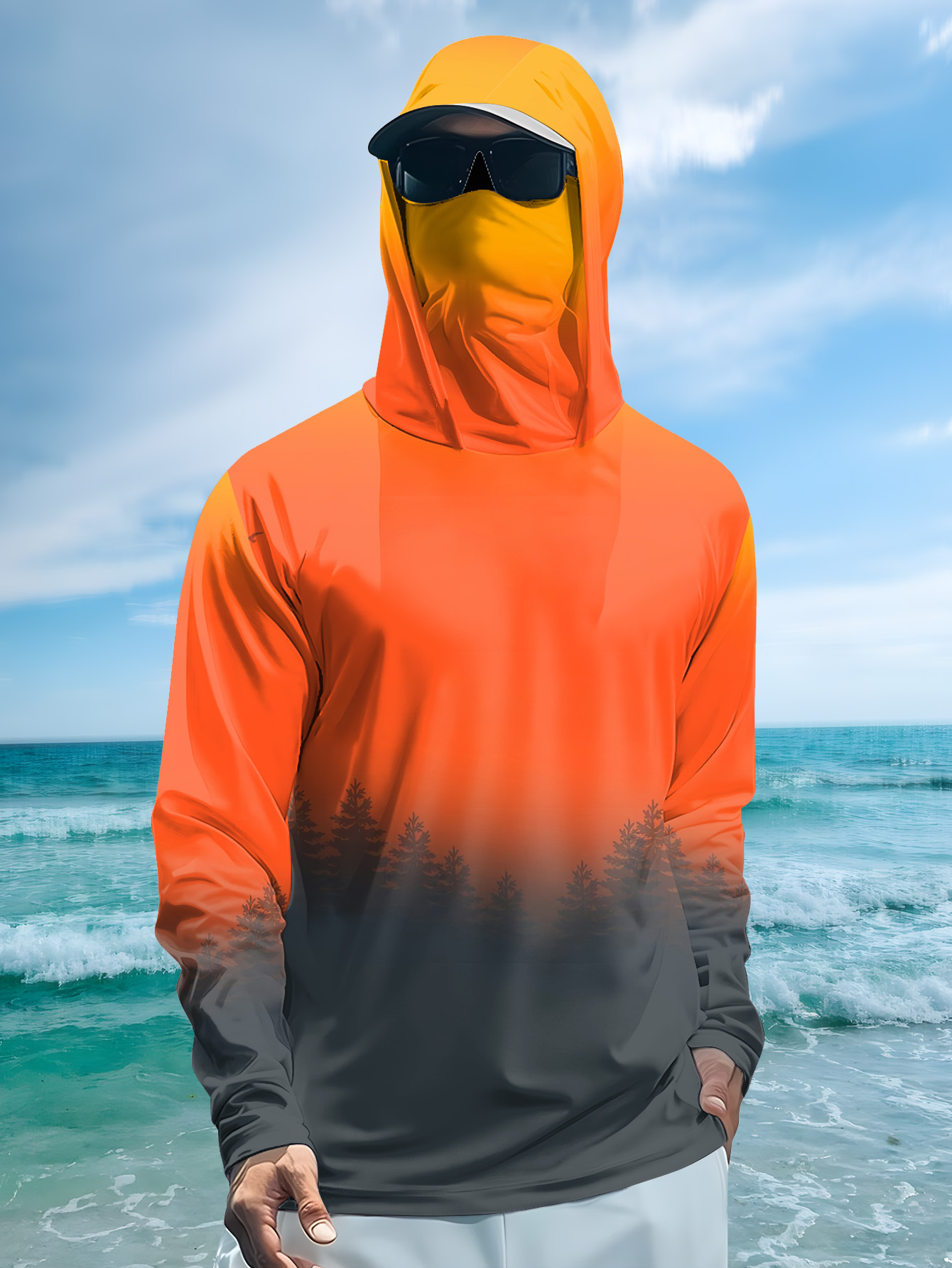 Męska bluza z kapturem z gradi – Fishing Hoodie recenzja i cena